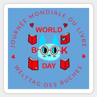 Journée Mondiale du Livre World Book Day Sticker